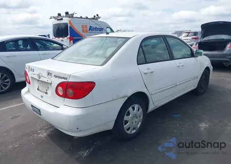 2006 Toyota Corolla Le z USA, uszkodzony, nr VIN 2T1BR32E96C711784